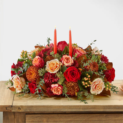Gather Near Centerpiece –  Watsons Florist, Sullivan MO
