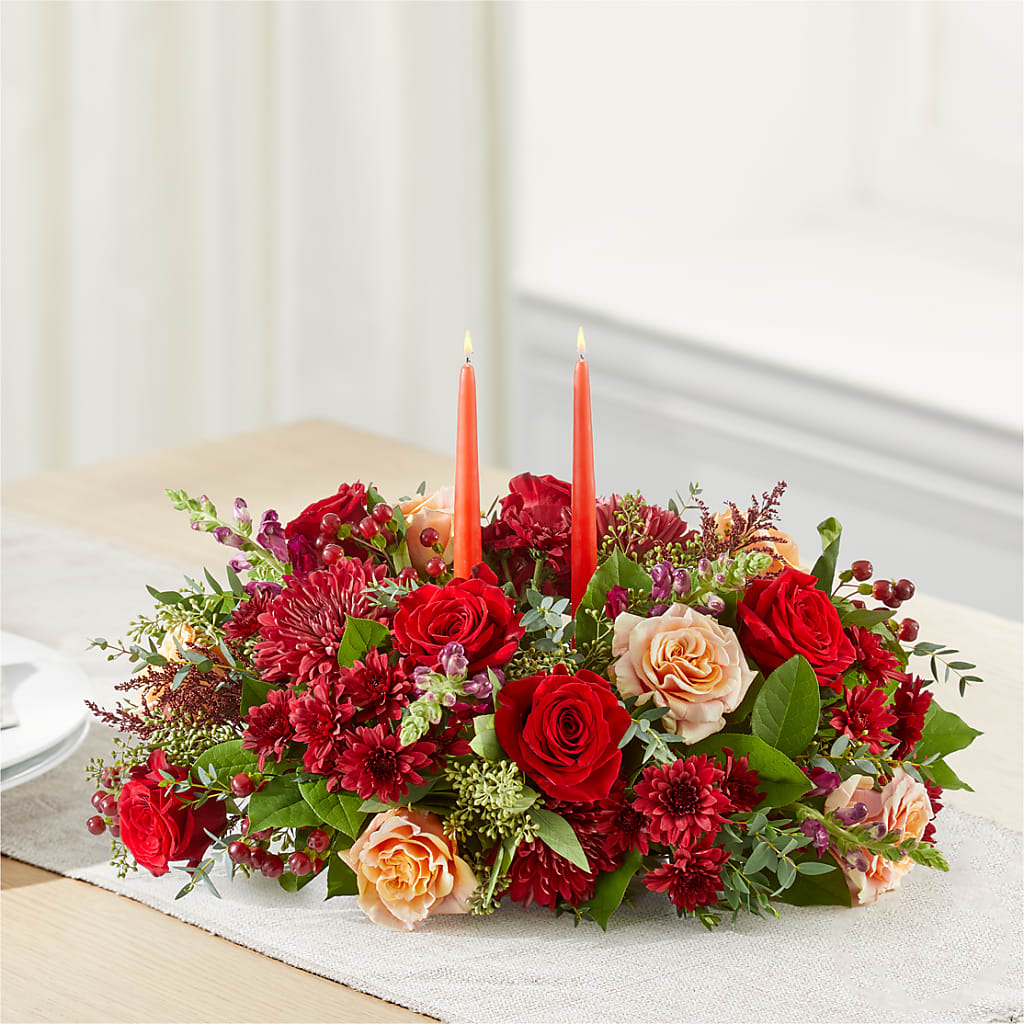 Most Thankful Centerpiece –  Watsons Florist, Sullivan MO