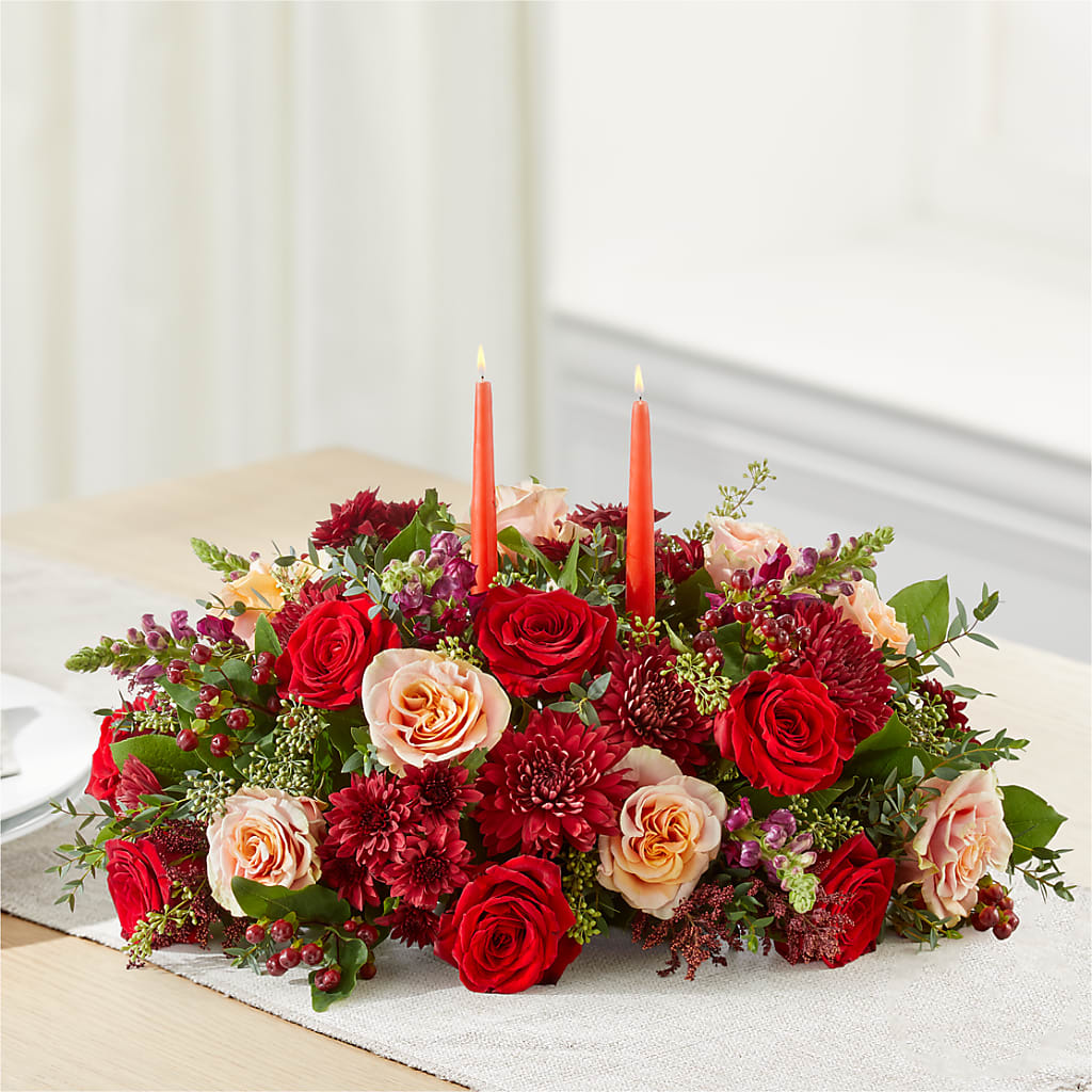 Most Thankful Centerpiece –  Watsons Florist, Sullivan MO