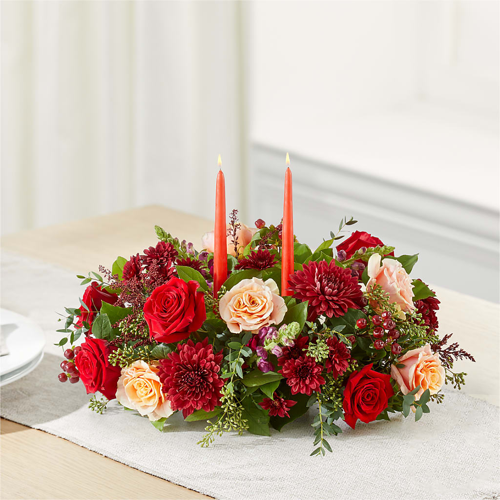 Most Thankful Centerpiece –  Watsons Florist, Sullivan MO