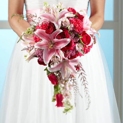 Lily & Rose Bouquet –  Watsons Florist, Sullivan MO