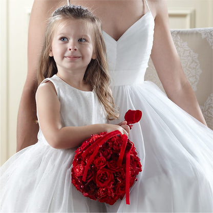 Pure at Heart Flower Girl Arrangement –  Watsons Florist, Sullivan MO